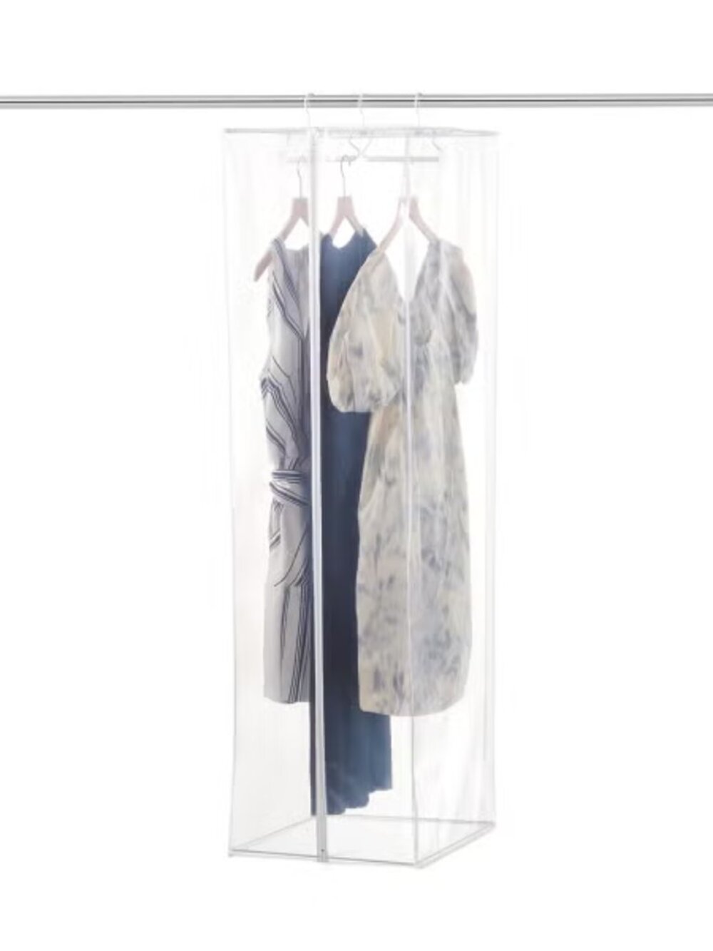 The Container Store Hanging Suit Bag Clear-NWT